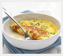 french omelette with fine herbs